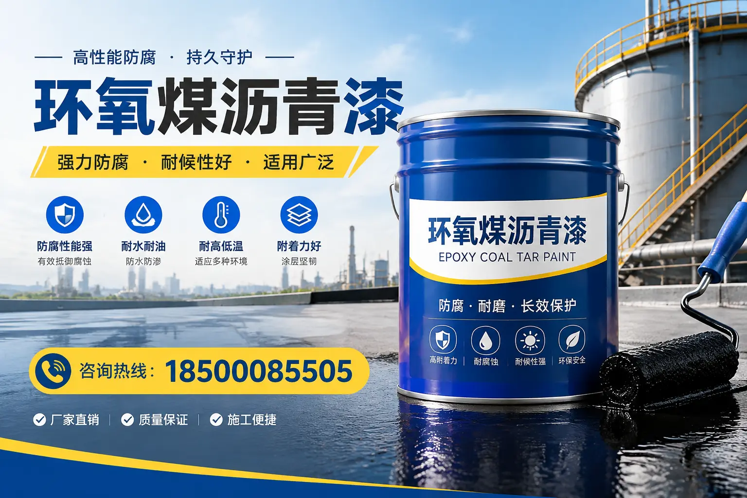 环氧煤沥青漆的储存与运输注意事项,天水企业须知